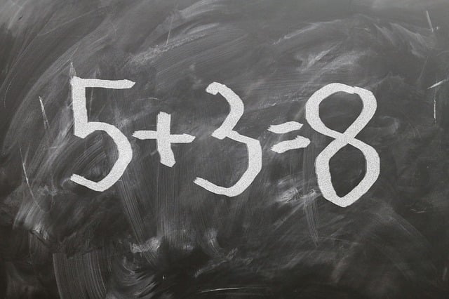 Tafel, Schule, Plus, Minus, Konzept