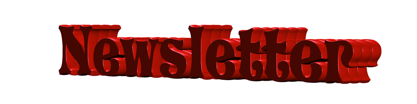 Free Newsletter Lettering illustration and picture