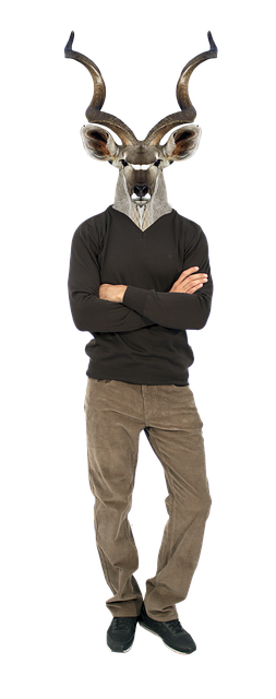 Free deer deer man transparent illustration