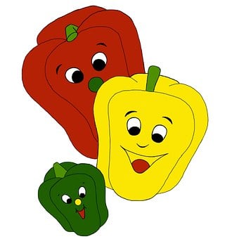 Colorau, Vegetais, Desenhando, Quadrinho