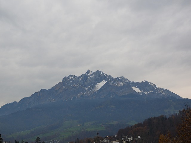 pilate, mountain range, nature, mountain, switzerland, lucerne, hausberg