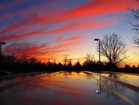 Free Sunset Red photo and picture