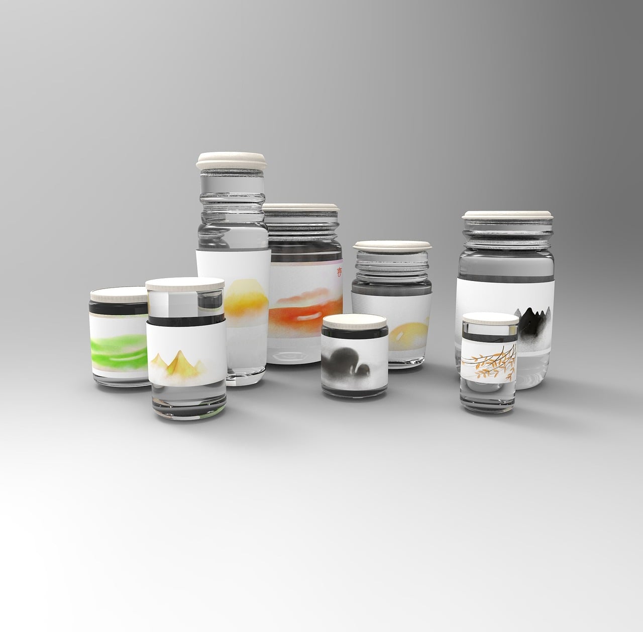 Pachet, Proiecta, 3D
