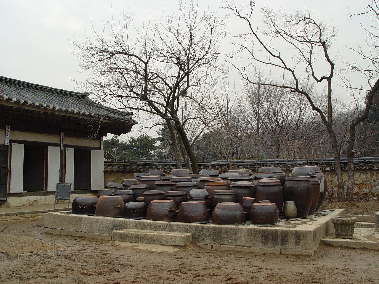 한국 시골 장독대 - Pixabay의 무료 사진 - Pixabay