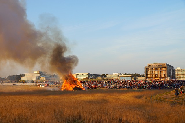 Free Easter Fire Fire photo and picture