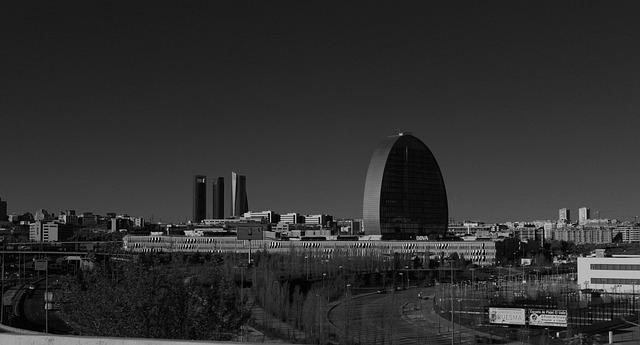 Free Madrid Skyline photo and picture
