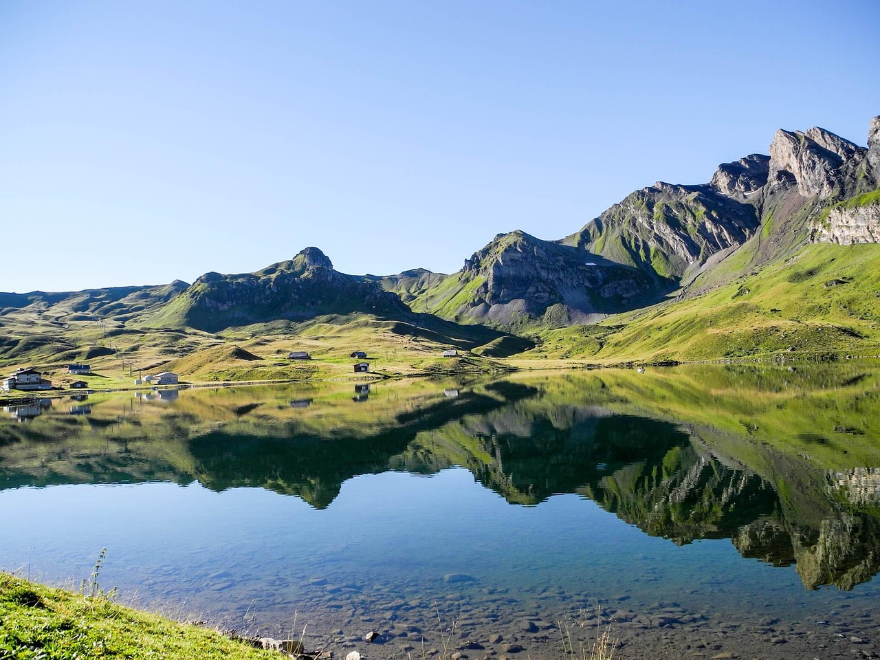 Melchsee Frutt - free online jigsaw puzzle photo