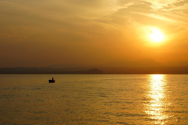 Free Garda Evening Sun photo and picture