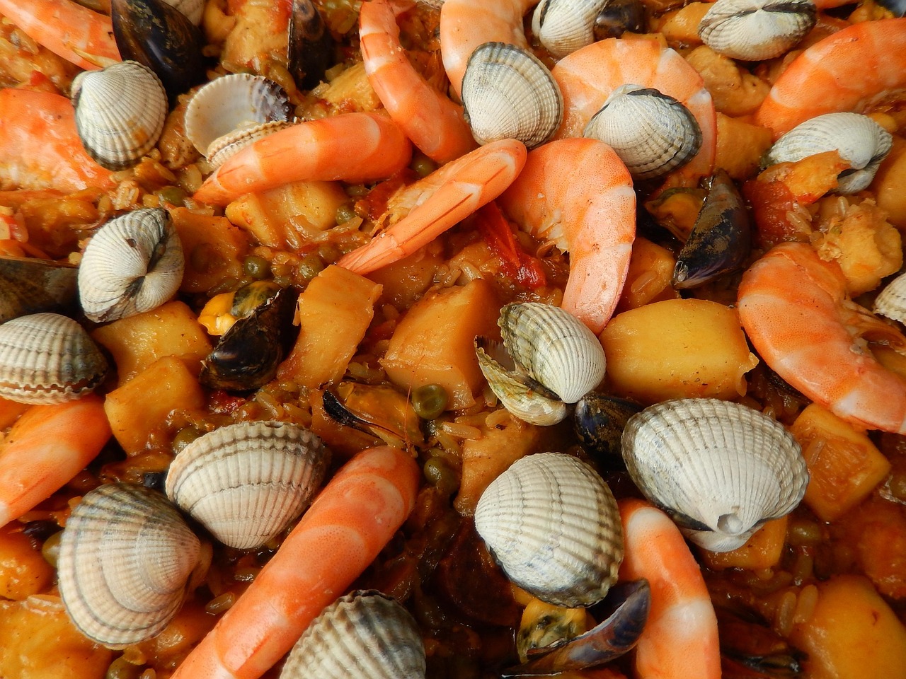 Foto gratis Paella, Camarón, Crustáceos Imagen gratis en Pixabay