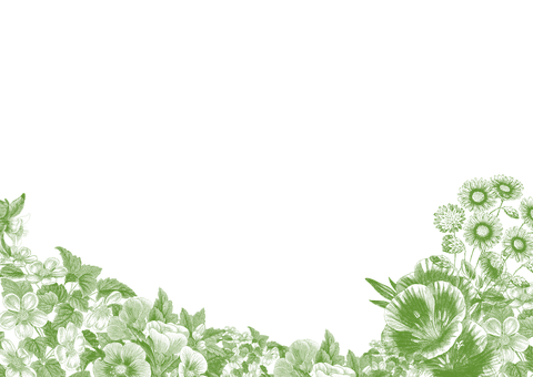 Quadro, Floral, Verde, Flor, Flores