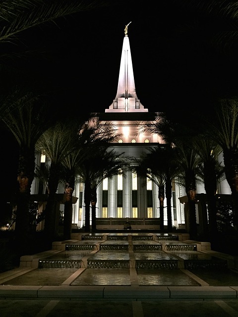 Tempel, Lds, Mormone, Religion, Kirche