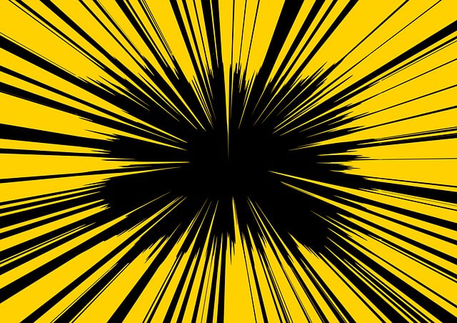 Fleck, Explosion, Stern, Experiment