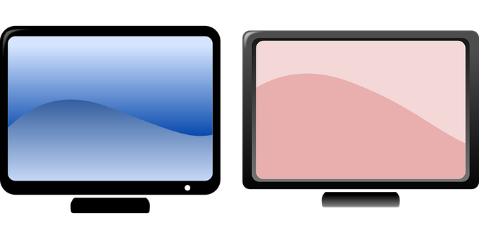 Free Monitor Display vector and picture