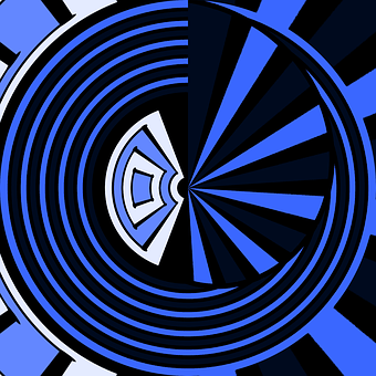 Free Blue Round illustration and picture