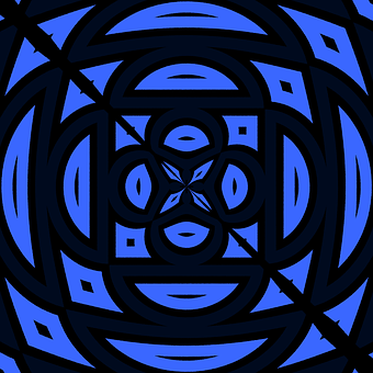Free Blue Tile illustration and picture