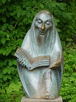 storytellers, sculpture, figure