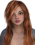 woman, hair, red hair