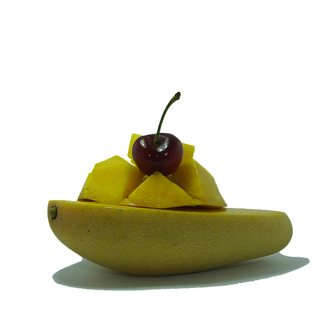 Free fruits cherry mango illustration