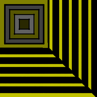 Free Yellow Squares illustration and picture