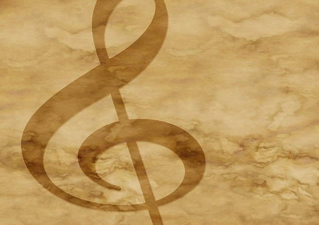 Free paper parchment clef illustration