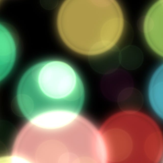 Bokeh, Lichter, Blasen, Hintergrund