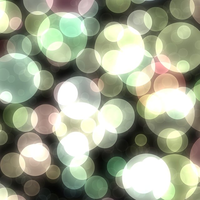 Bokeh, Lichter, Blasen, Hintergrund