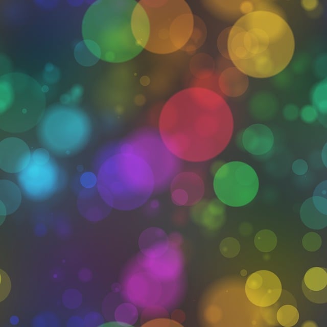 Bokeh, Lichter, Blasen, Hintergrund