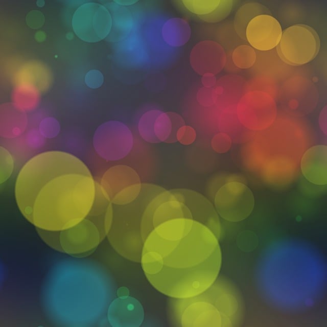 Bokeh, Lichter, Blasen, Hintergrund