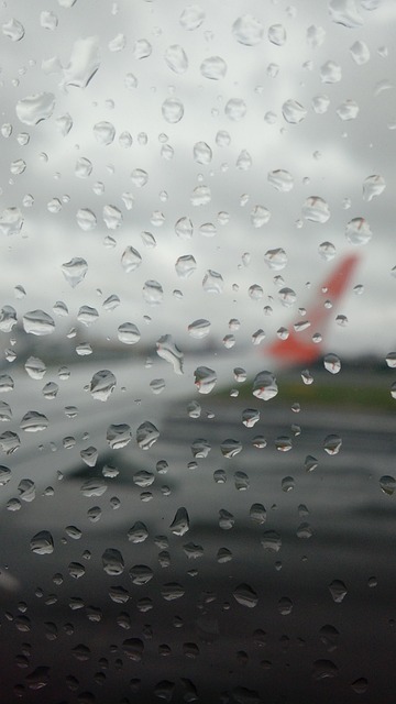 Free Plane Rain photo and picture