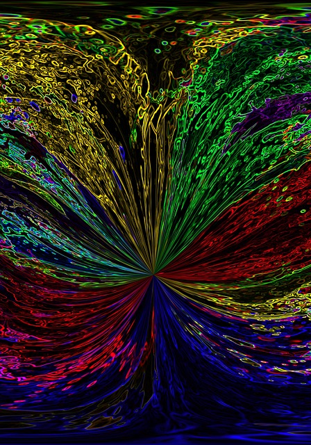 Free colorful play of colors rgb illustration