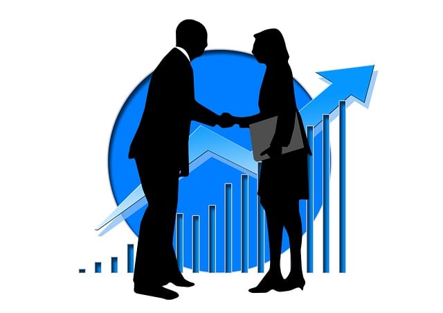 Free people group shaking hands illustration