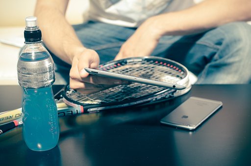 Squash, Sport, Muž, Hra, Raketa, Míč