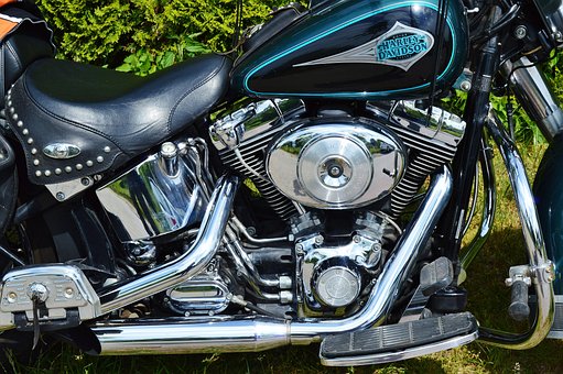 Motorrad, Harley Davidson, Motoreinheit