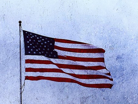 Американский Флаг, Флаг Сша, Флаг
