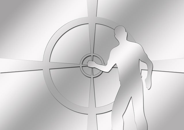 Free center visor man illustration