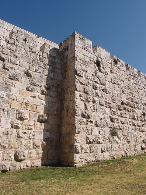 Wall, Jerusalem, Israel, Gammel By