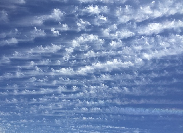 Wolken, Wellen, Federn, Himmel, Fegen