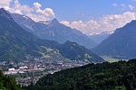 landscape, outlook, valley