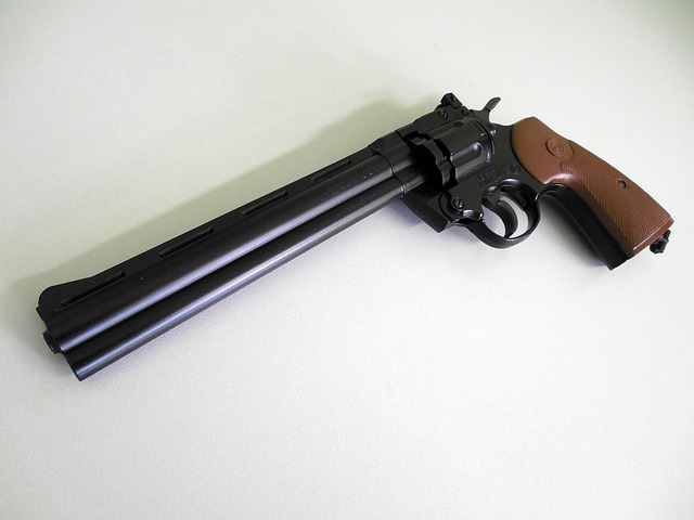 Free Air Pistol Revolver photo and picture