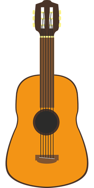 Guitar, Vektor, Musik, Reb