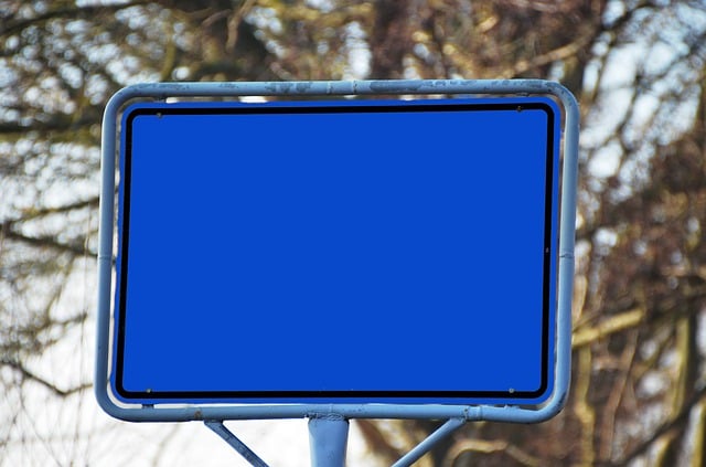 Free place-name sign board traffic signs illustration