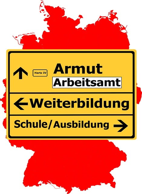 Free germany map traffic sign illustration