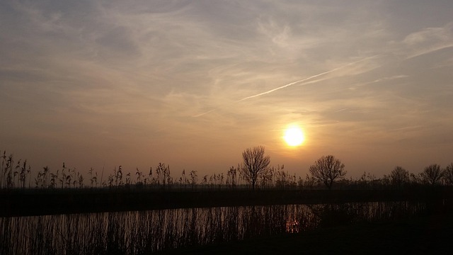 Víspera, Naturaleza, Atardecer, Paisaje