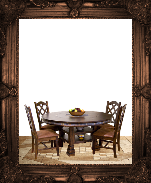 Free table floor frame illustration