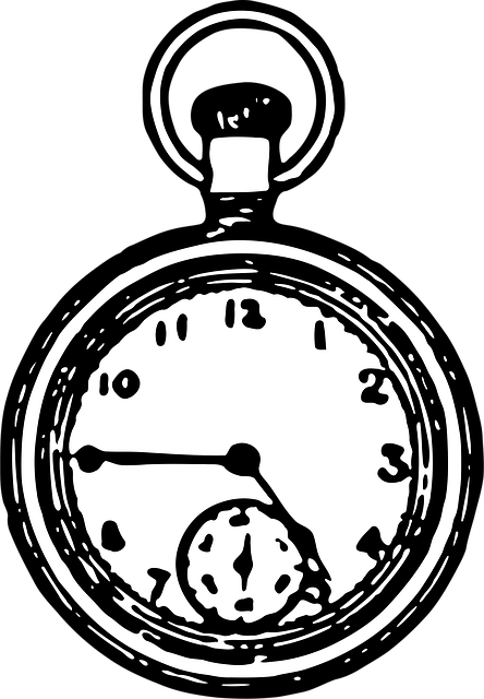Free pocket watch watch time vector
