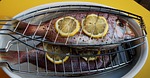 sea bream, barbecue, fish