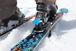 ski, start, binding