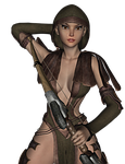 woman, beautiful, amazone