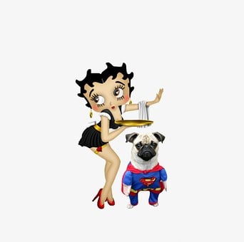 Betty, Boo, Boop, Mops, Super, Haustier