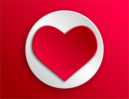 Ikon, Badge, Et Hjerte, Elsker